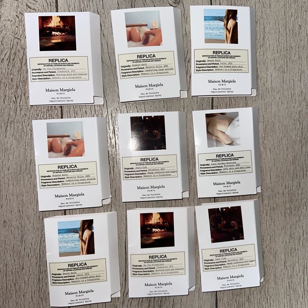 Mens 9 pack Replica fragrance bundle (READ DESCRIPTION)